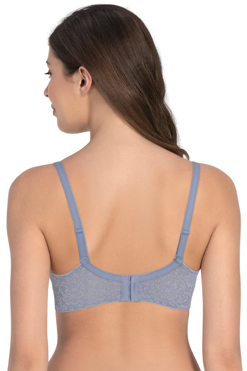 Amante. Floral Romance Padded Non-wired Lace Bra