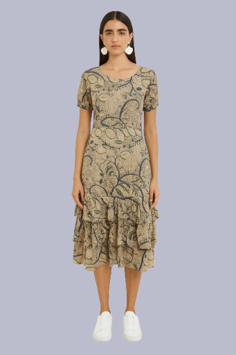 Kalamkari Printed Dress