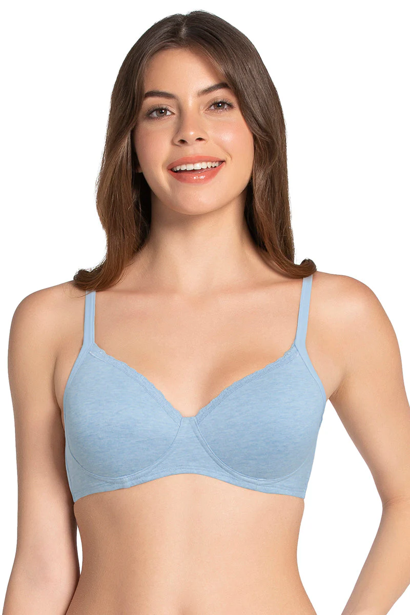  Amante. Cotton Casuals Padded Non-Wired Solid T-Shirt Bra (2)