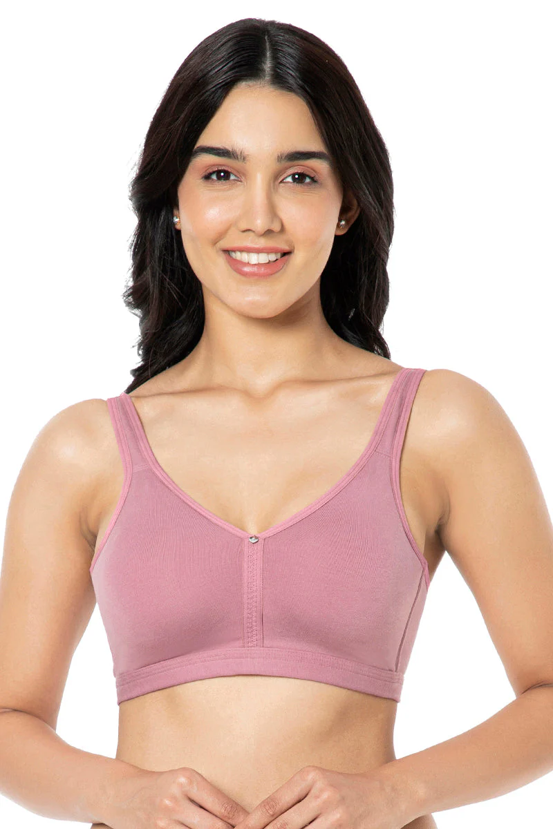  Amante. Cotton Chic Support Solid Non Padded Non-Wired Bra