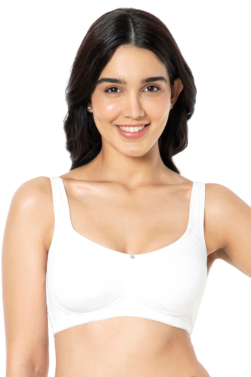  Amante. Cotton Super Support Solid Non Padded Non-Wired Bra