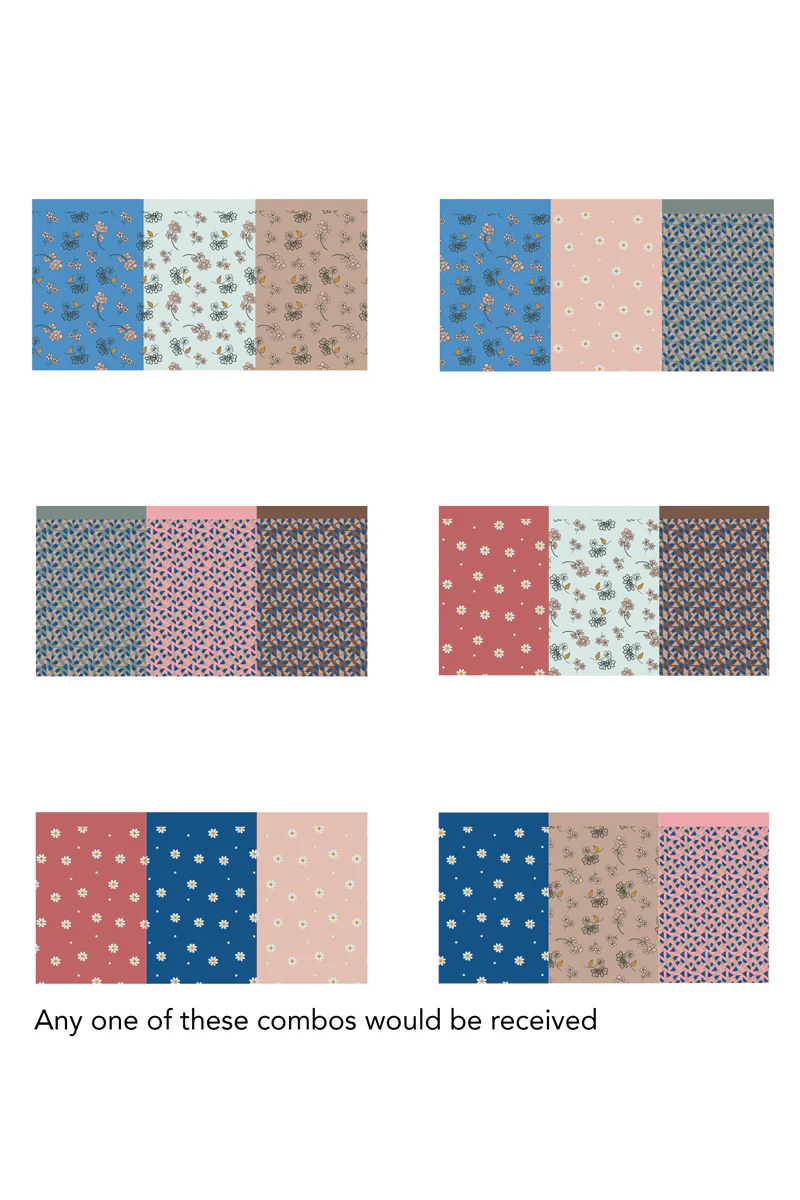  Amante. Inner Elastic Waistband Full Brief Assorted Panty (Pack of 3 Colors & Prints May Vary)