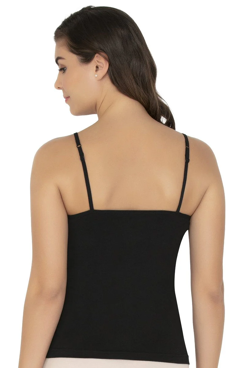  Amante. Solid High Coverage Cotton Camisole