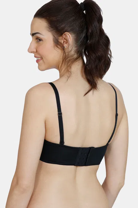 Zivame Innovation Padded Non Wired 3/4Th Coverage Strapless Bra