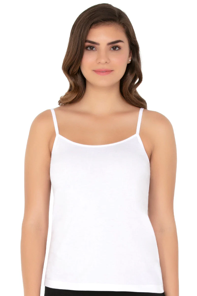  Amante. Solid High Coverage Cotton Camisole
