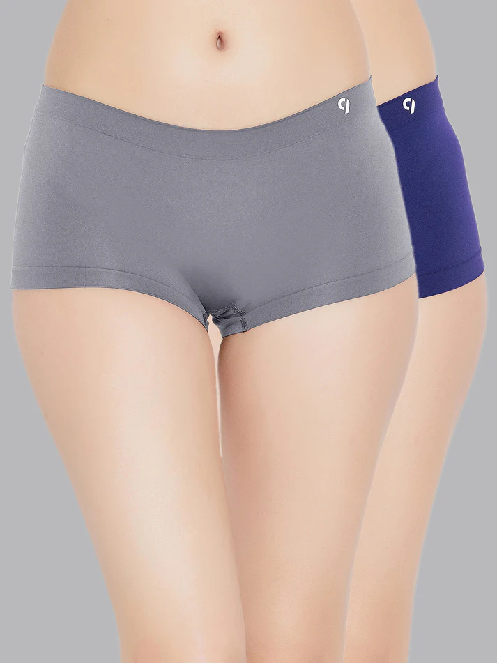 Boy Shorts Panty Combo for Women - Pack of 2