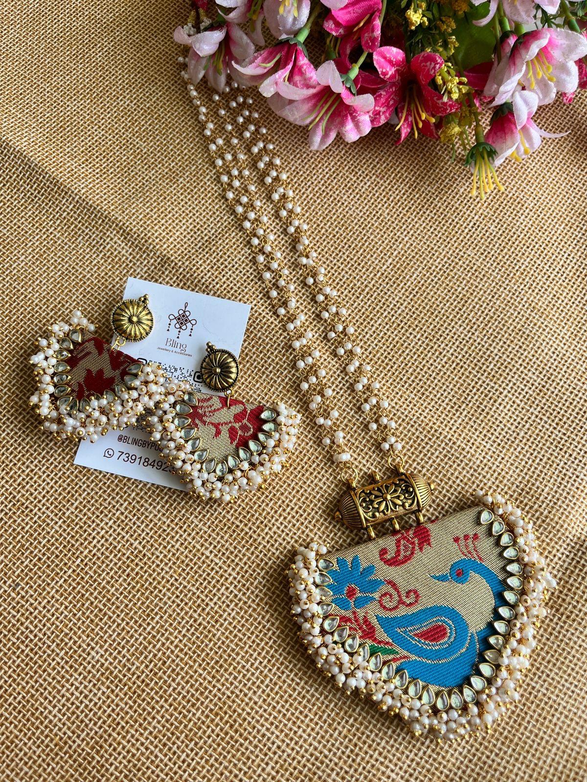 Traditional Pearl Jewelry Set