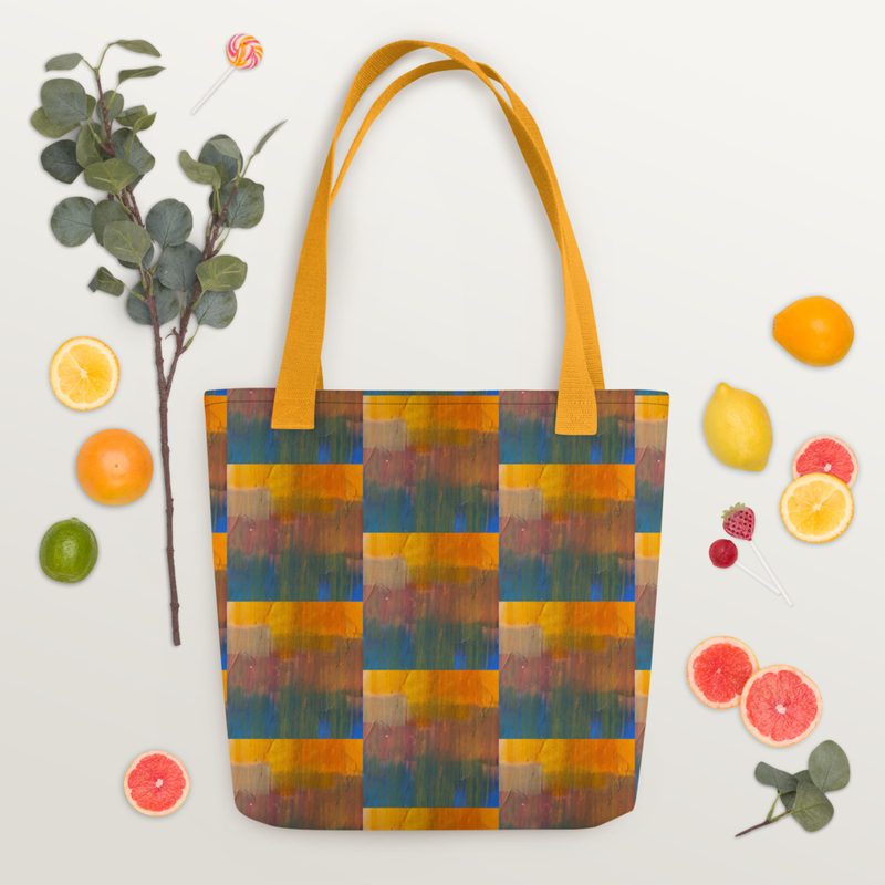 Bolso Tote con diseño artístico