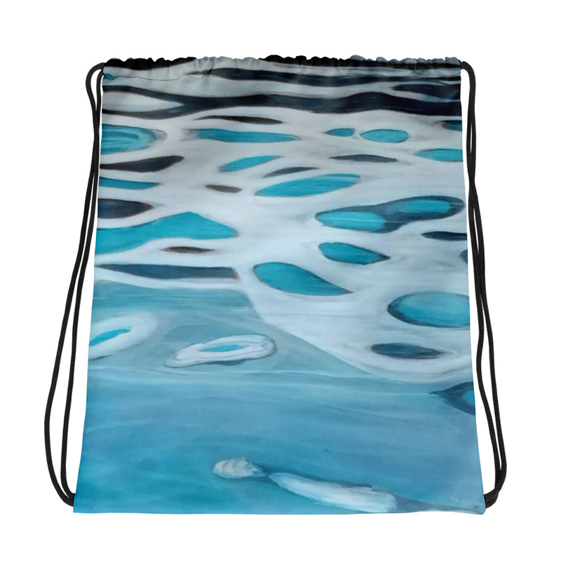 Bolsa deportiva con diseño artístico