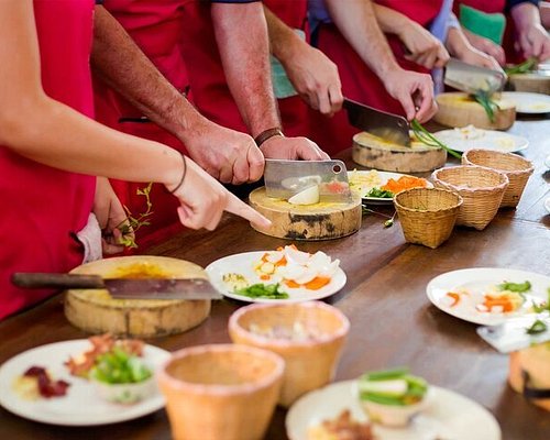 Aula de culinária tailandesa Chiang Mai