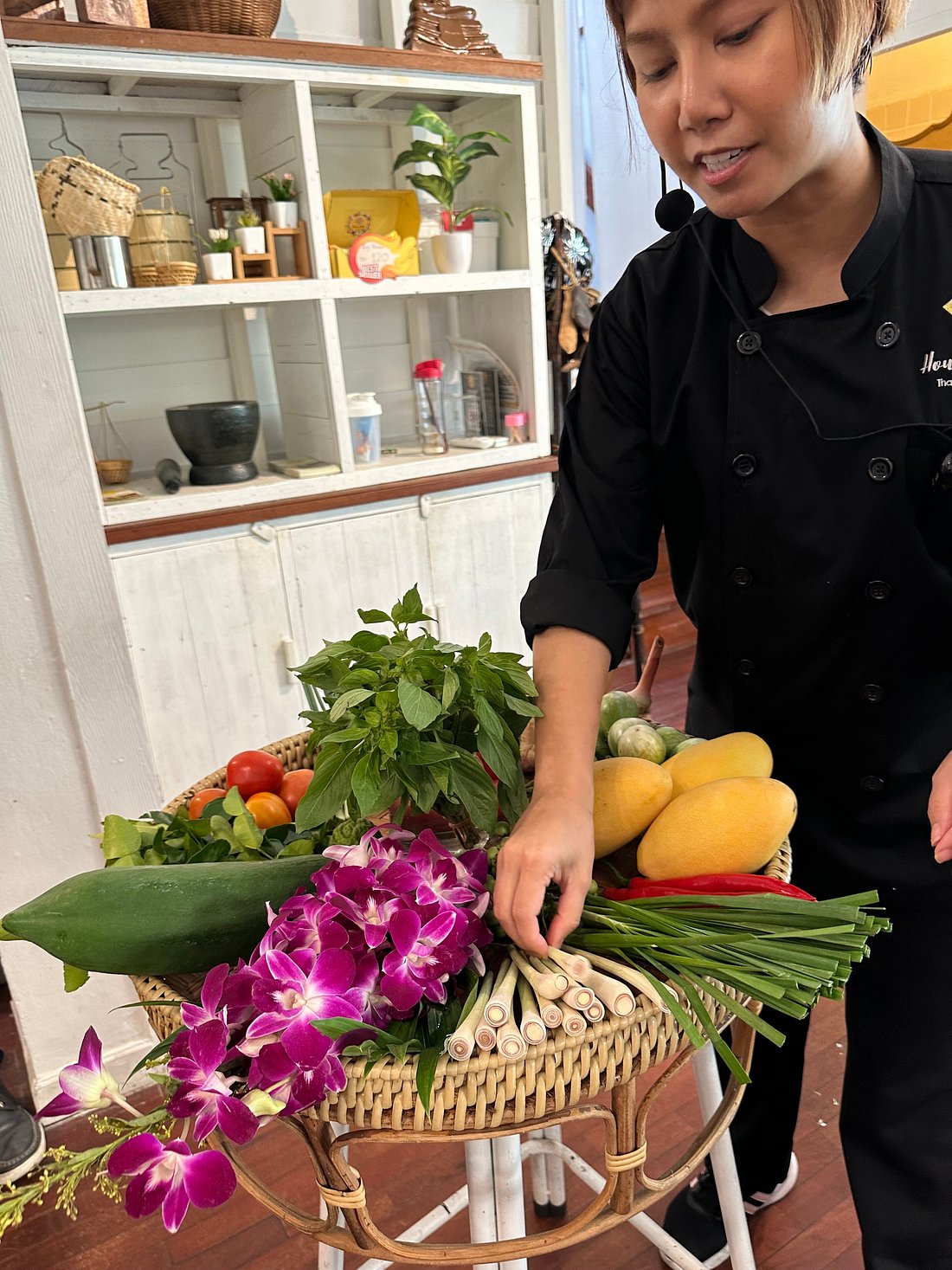 Aula de culinária Tailandesa