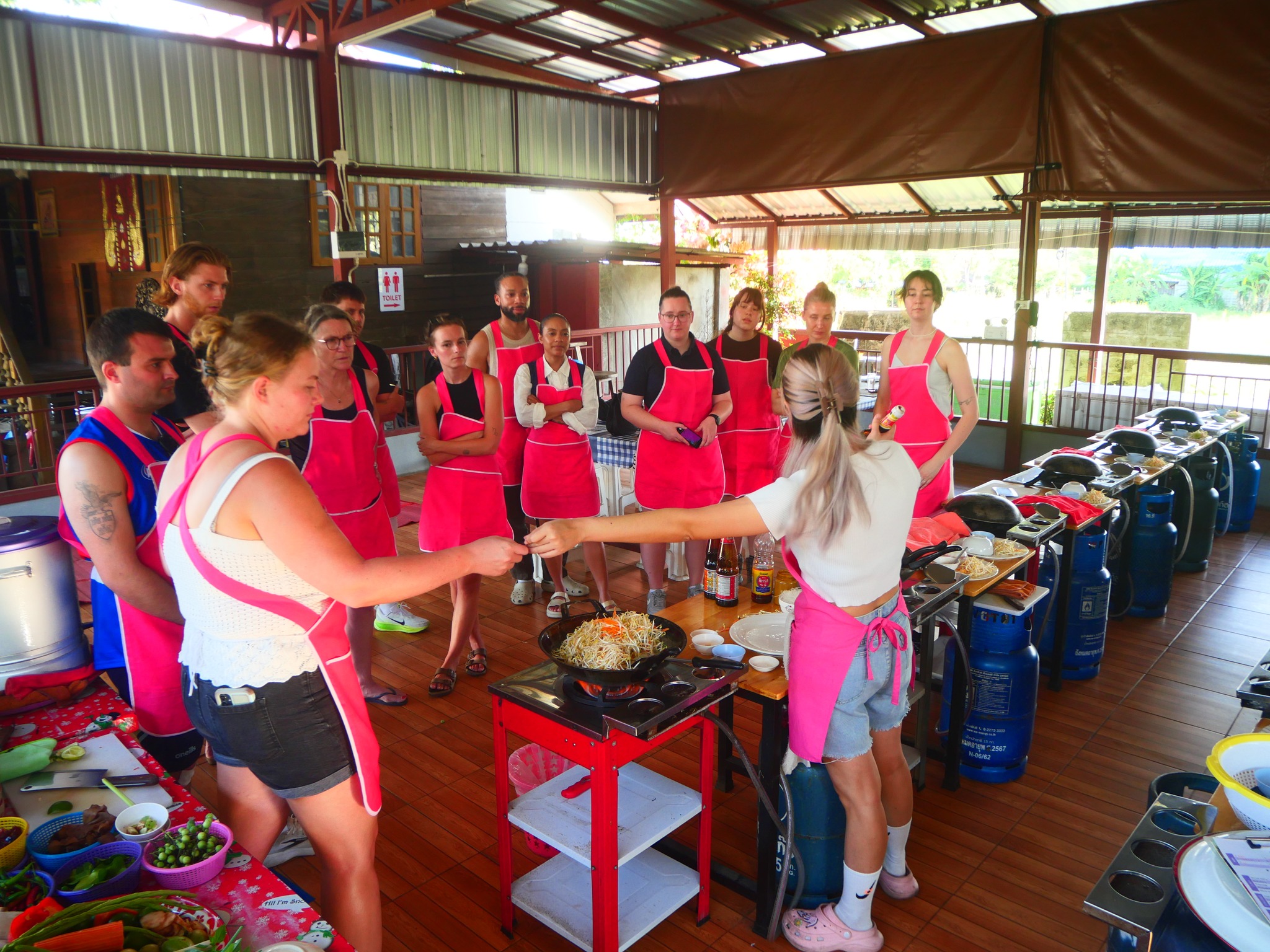 Aula de culinária tailandesa Chiang Mai