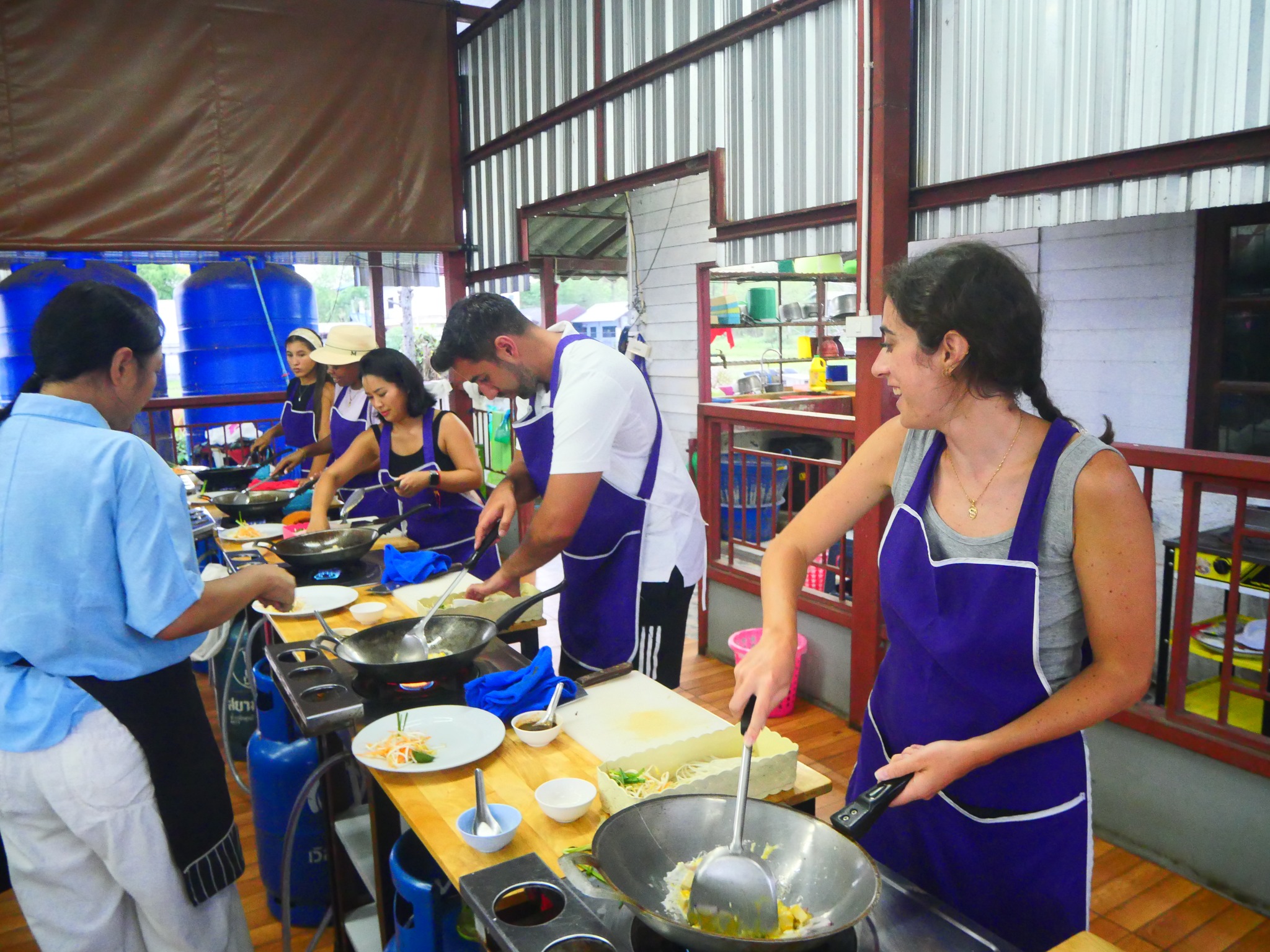 Aula de culinária tailandesa Chiang Mai
