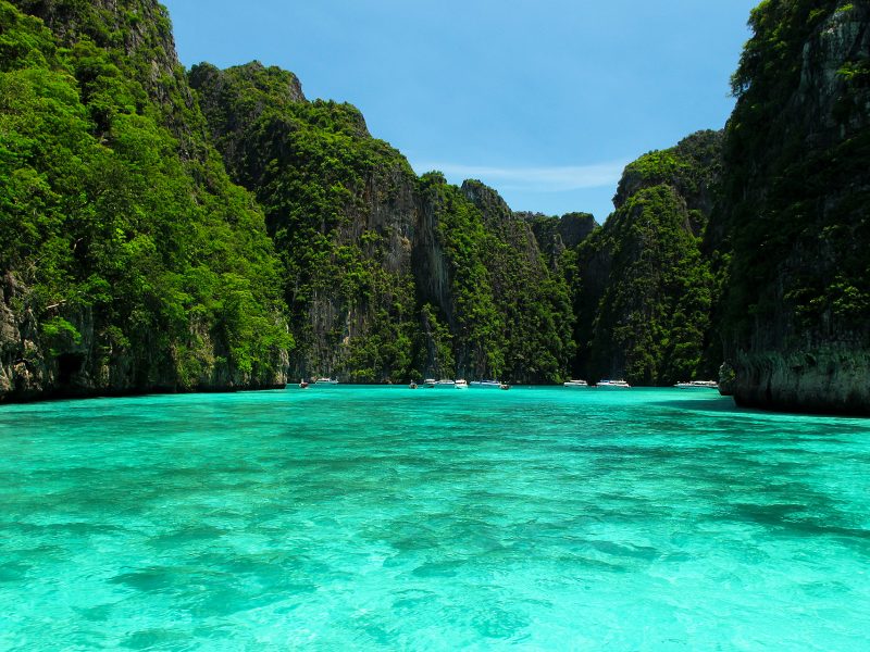 Phi phi island saindo de Krabi