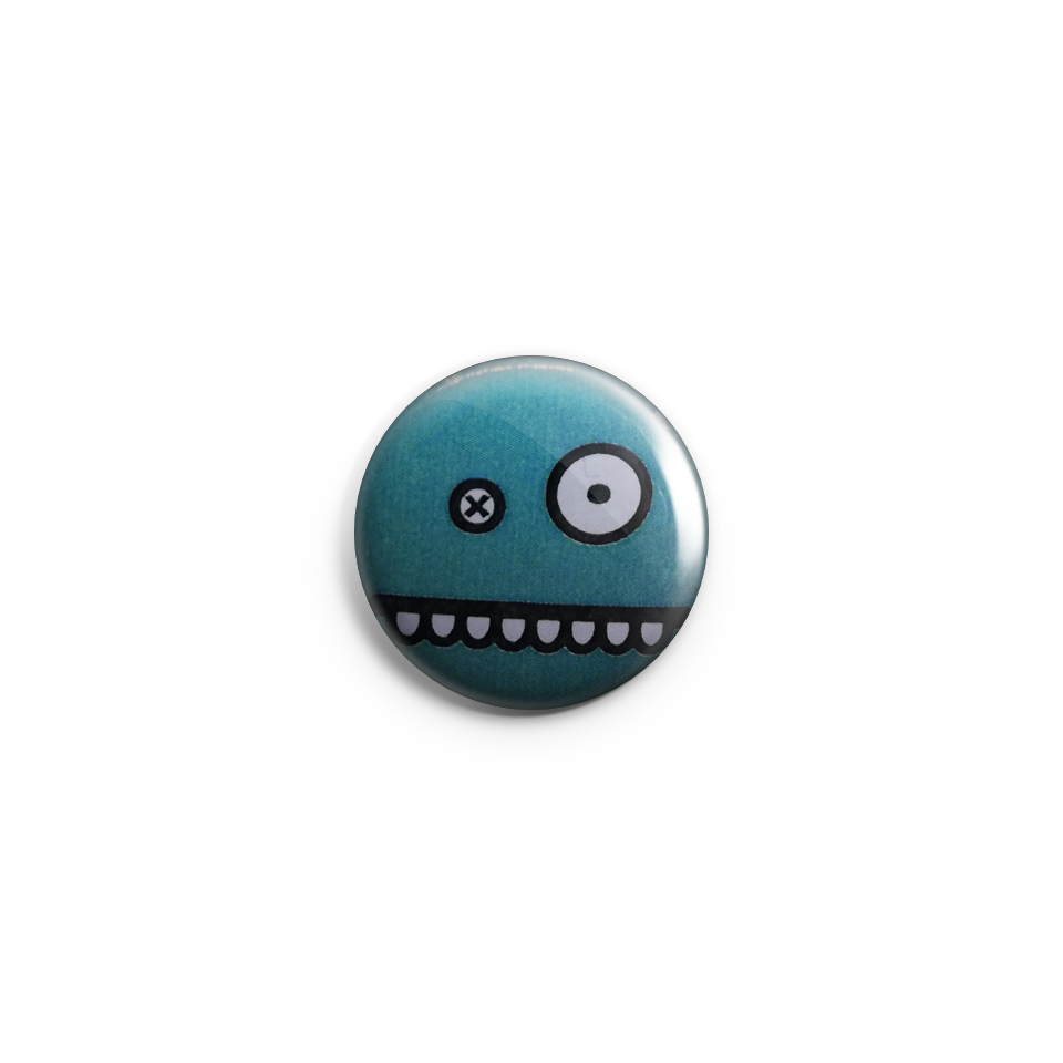 Monster 1 - Badge or Magnet