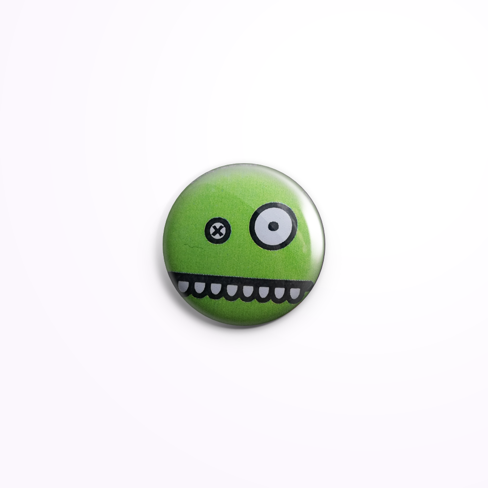 Monster 1 - Badge or Magnet