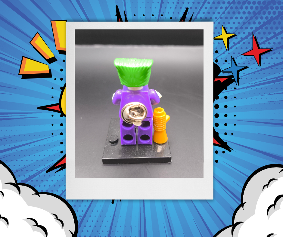 The Prankster - Figure brooch