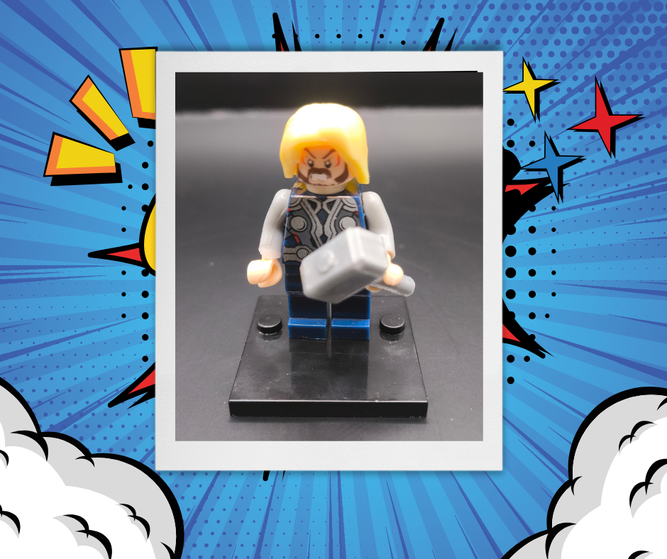 Bjorn again Thor - Figure brooch