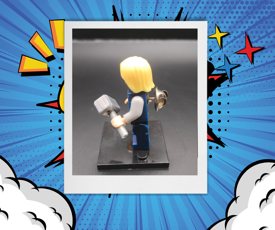 Bjorn again Thor - Figure brooch