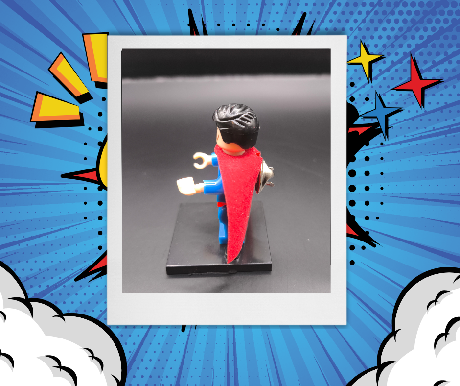 Not so Superman - Figure brooch