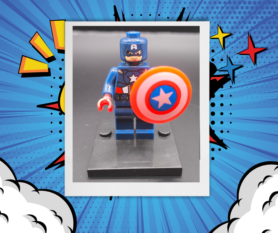 America needs a Captain - Figure brooch