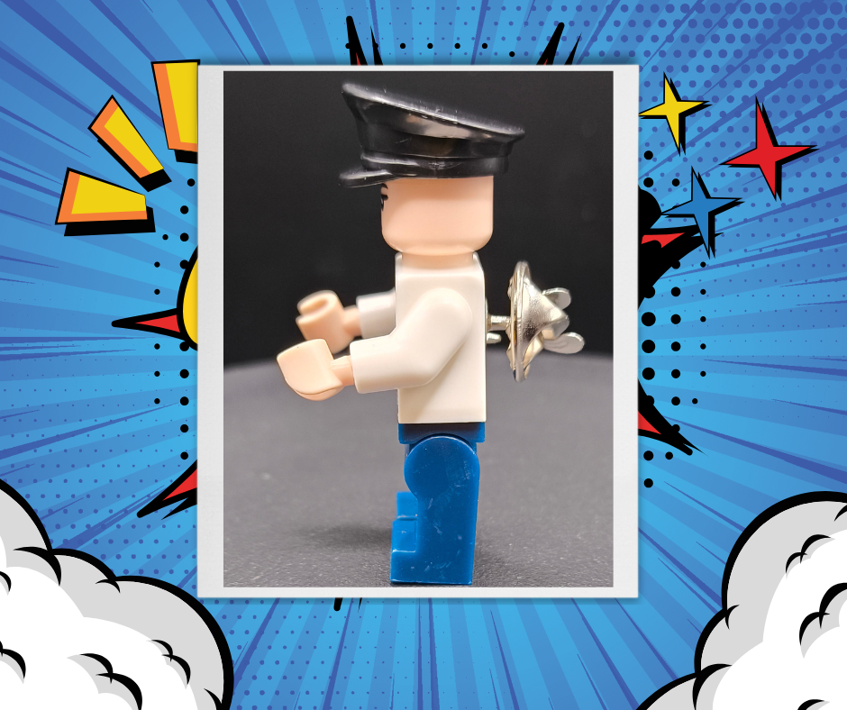 law 2 - Figure brooch