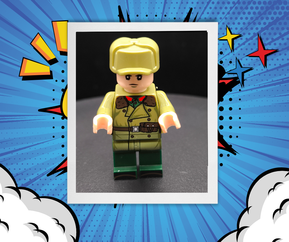 Soldier 3 - Figure brooch