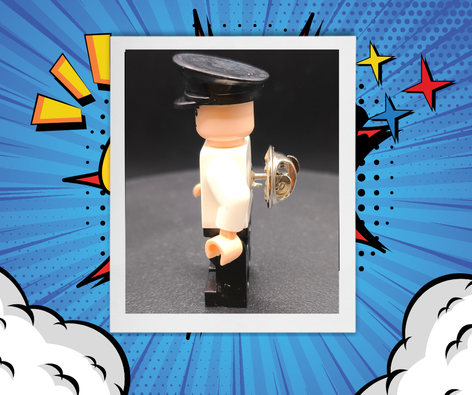 Law 3 - Figure brooch