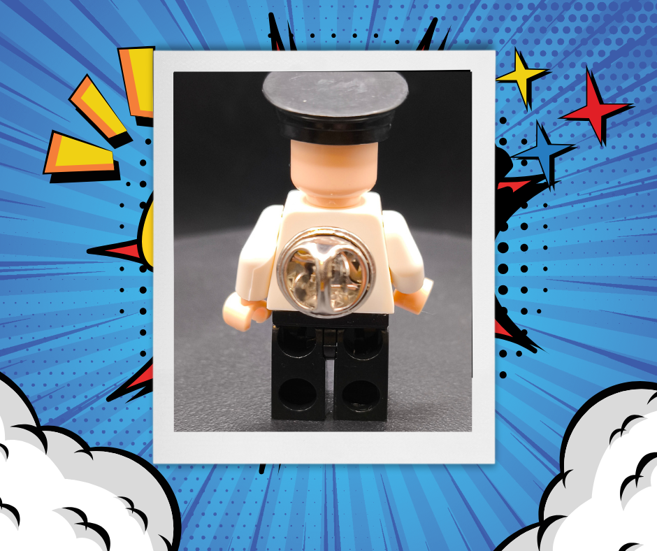 Law 3 - Figure brooch