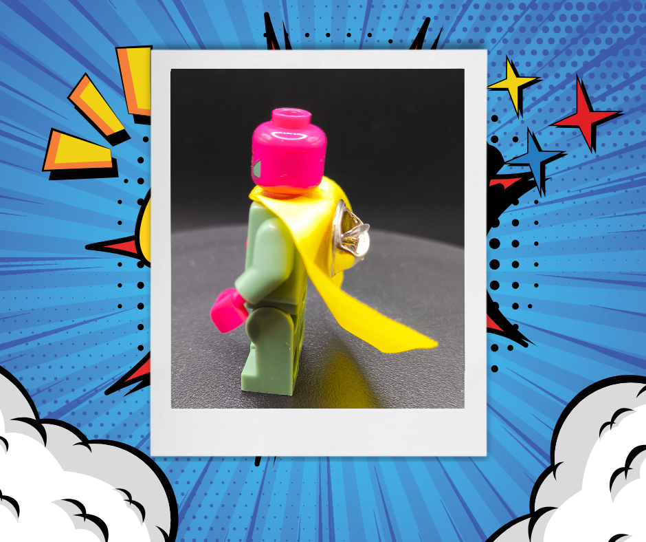 What a Vision - Figure brooch