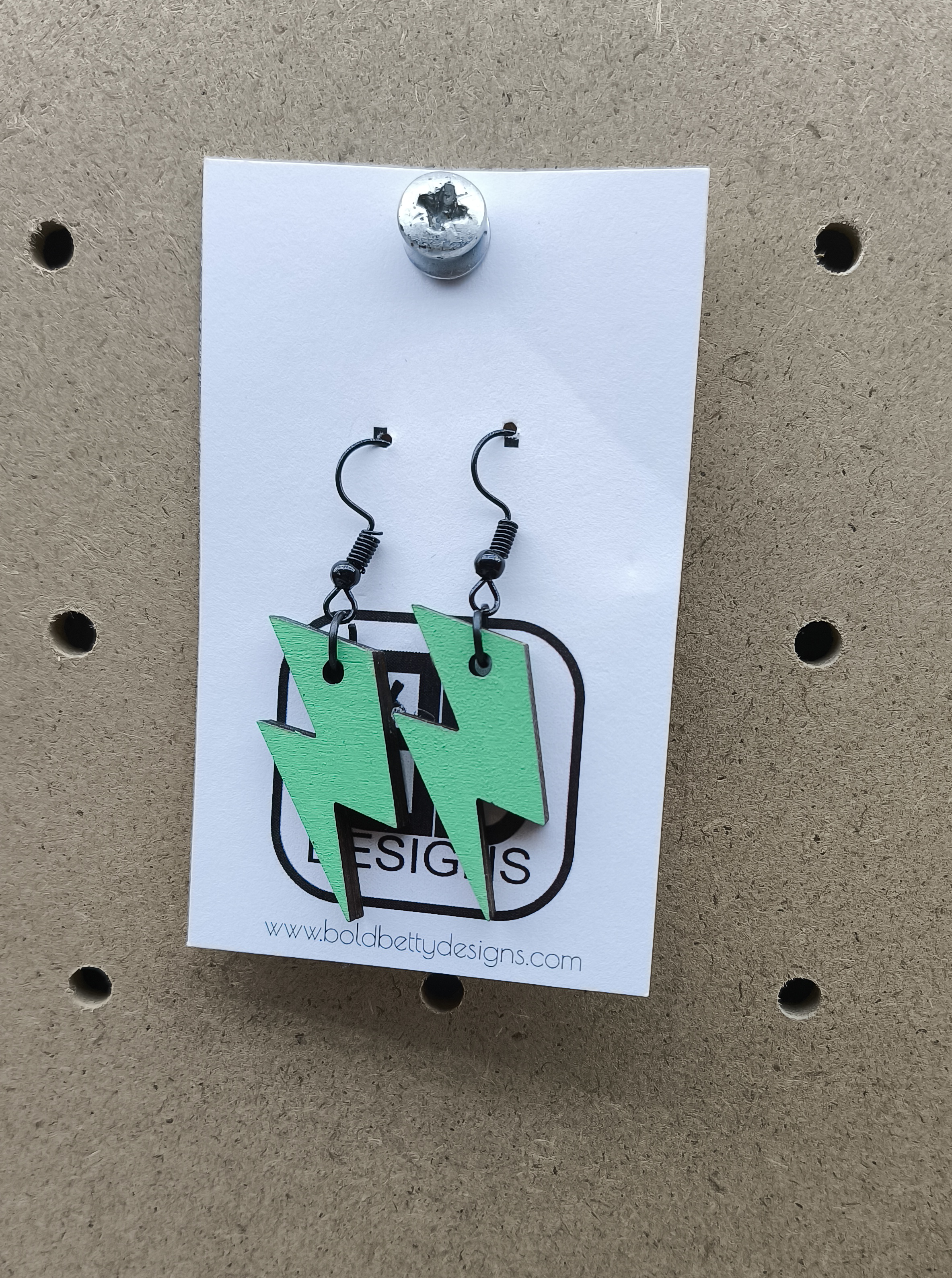 Lightning Bolt Earrings - Style 1