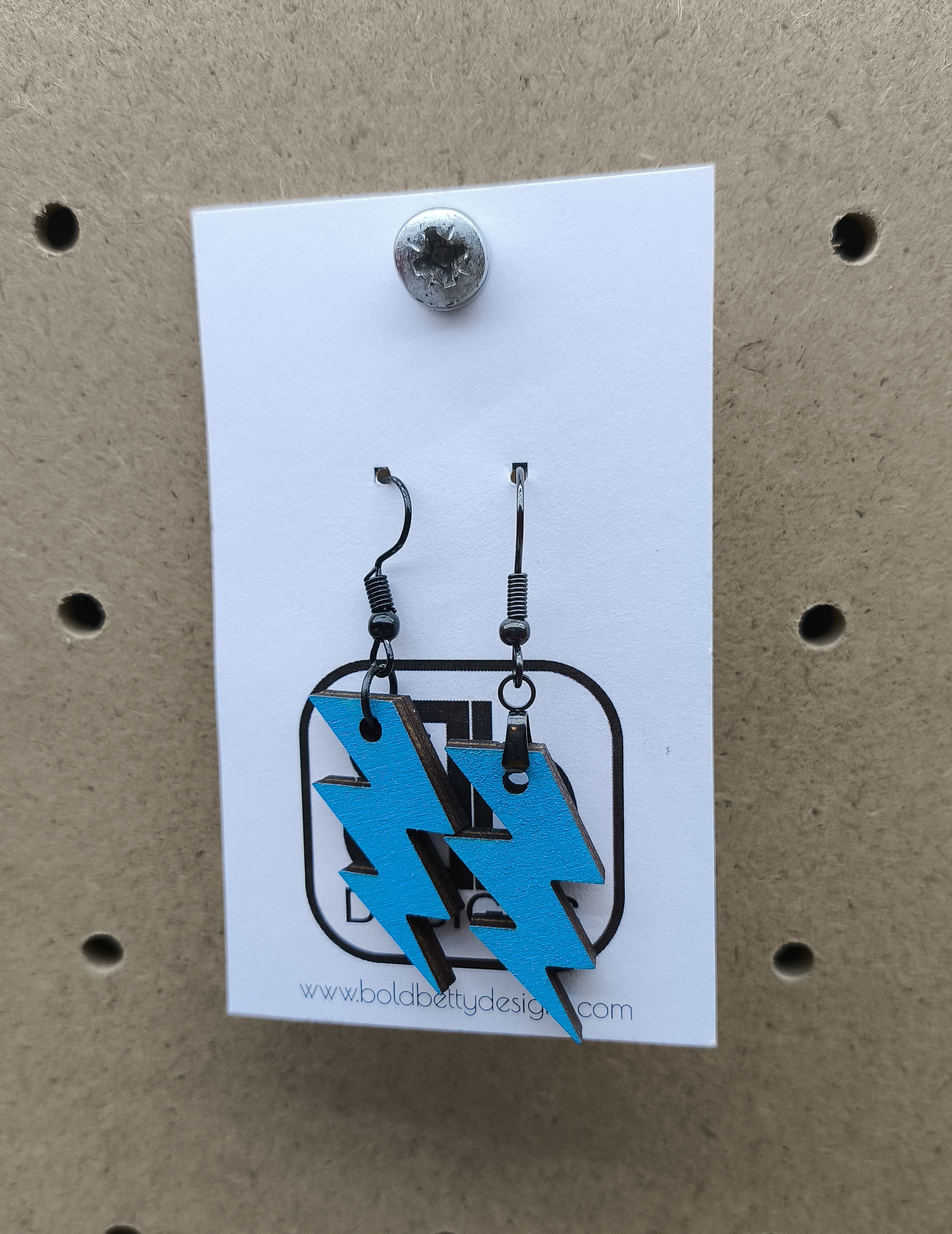 Lightning Bolt Earrings - Style 2