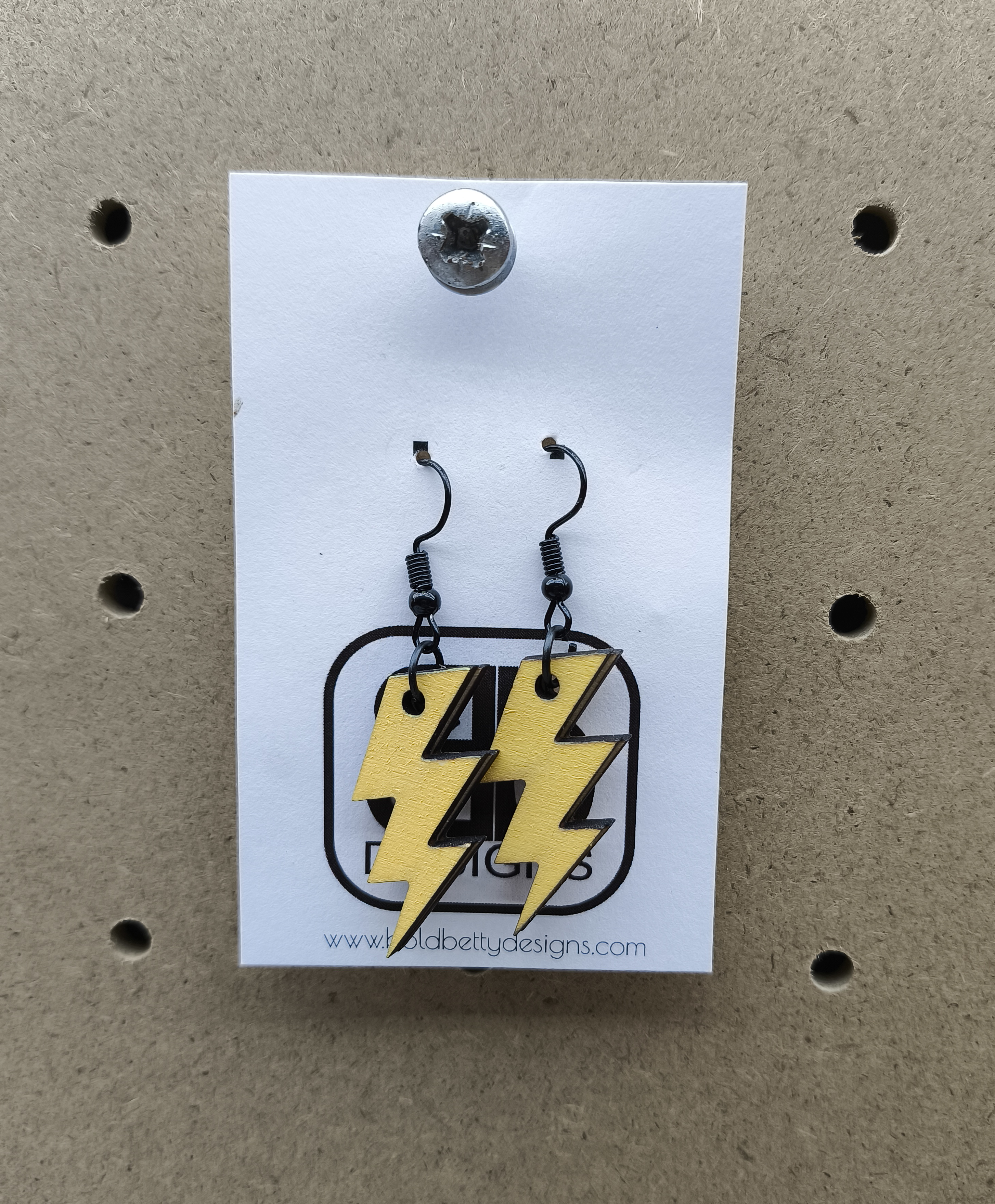 Lightning Bolt Earrings - Style 2