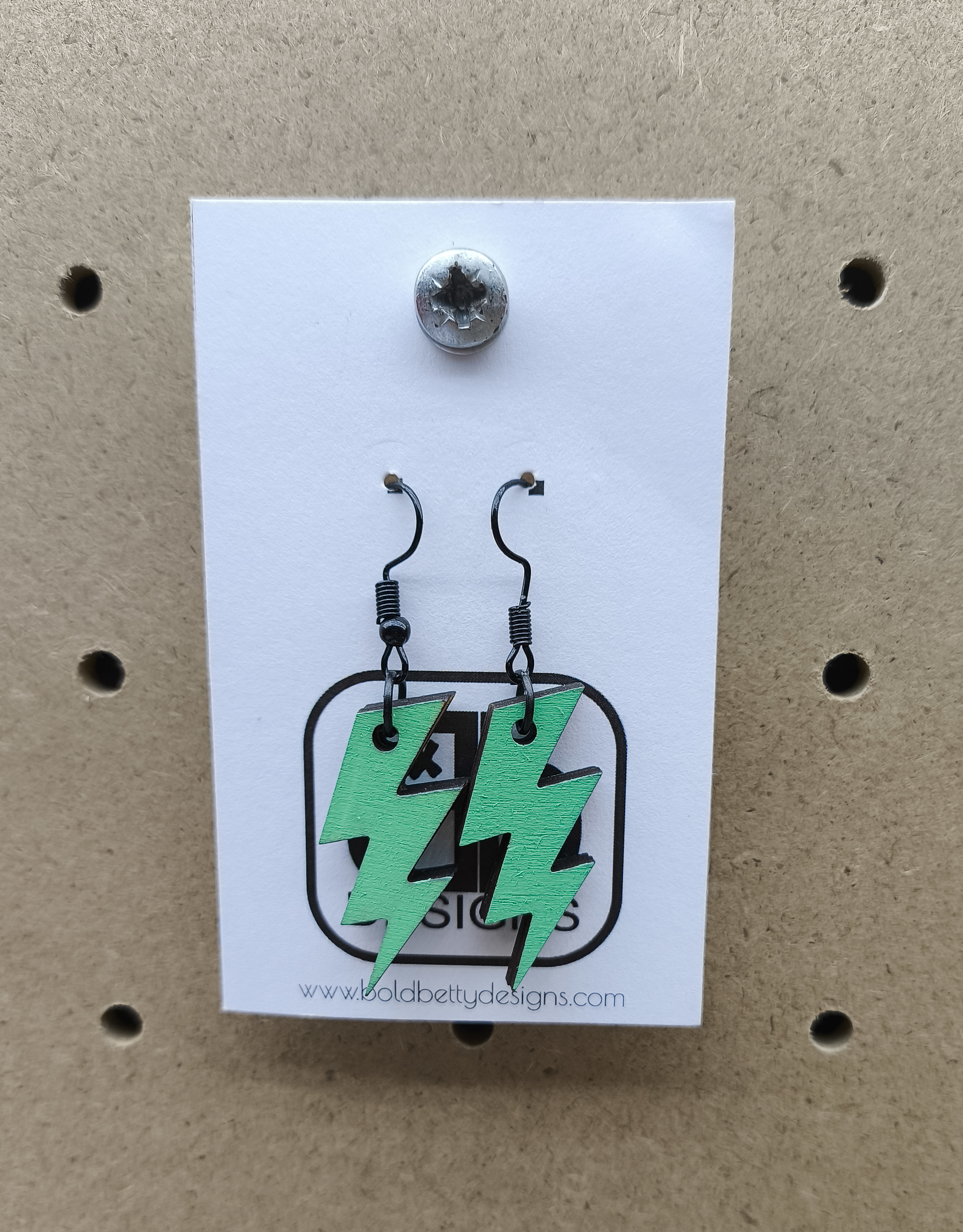 Lightning Bolt Earrings - Style 2
