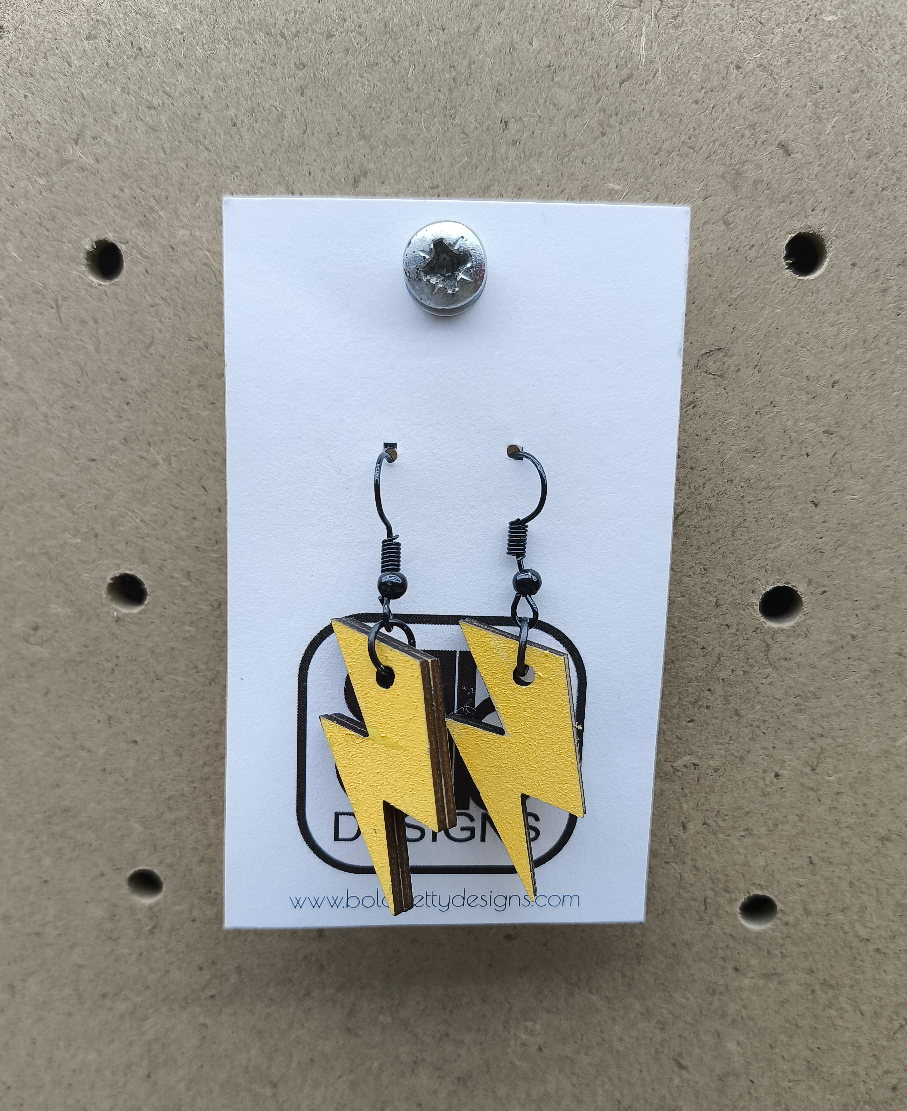Lightning Bolt Earrings - Style 1