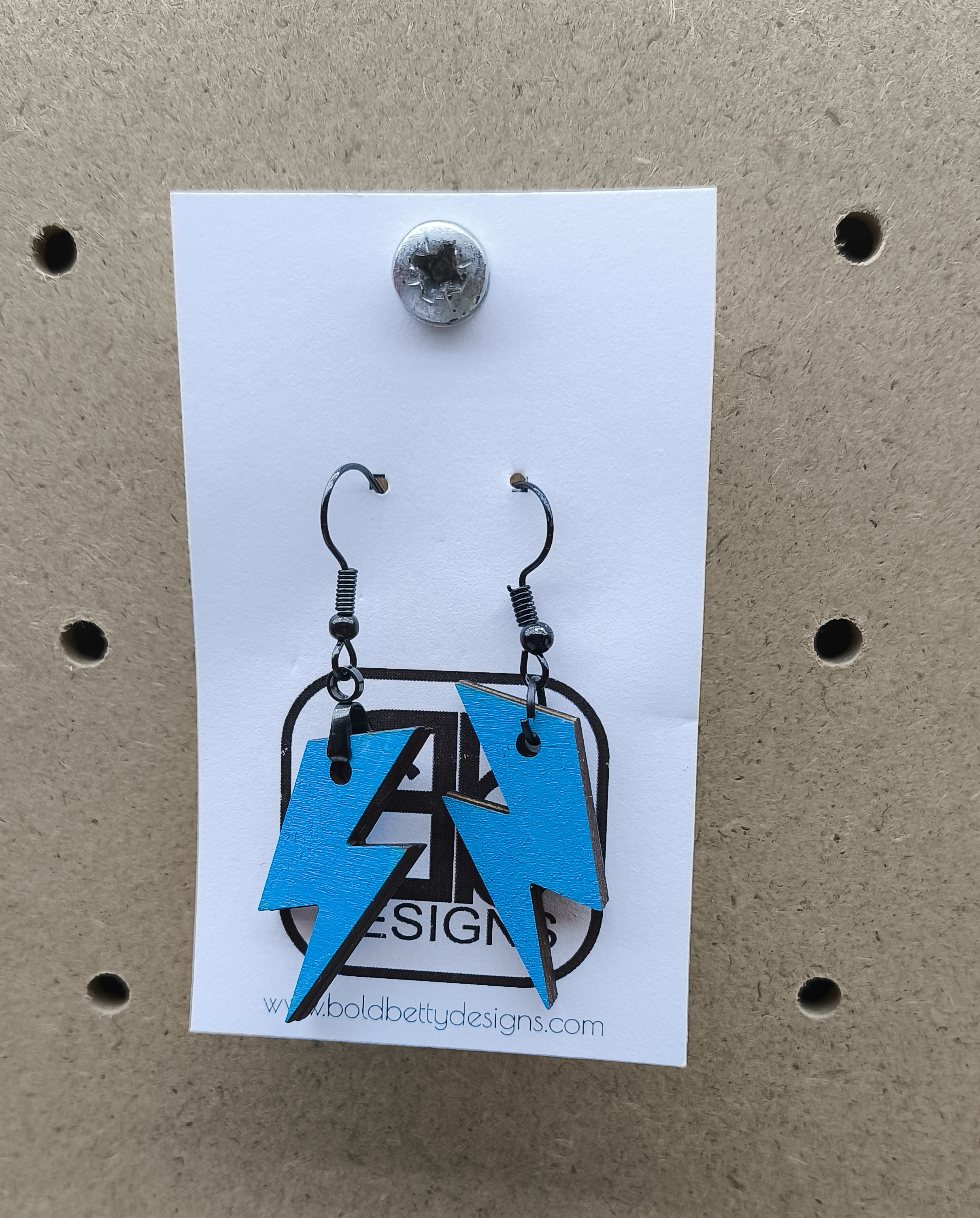 Lightning Bolt Earrings - Style 1