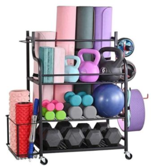 Dumbbells And Accessory Rack