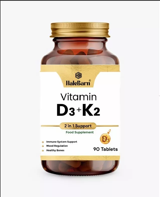 Vitamin D3 + K2 Supplement