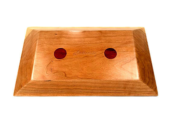 Wood Tray in Alder, Padauk & Wenge