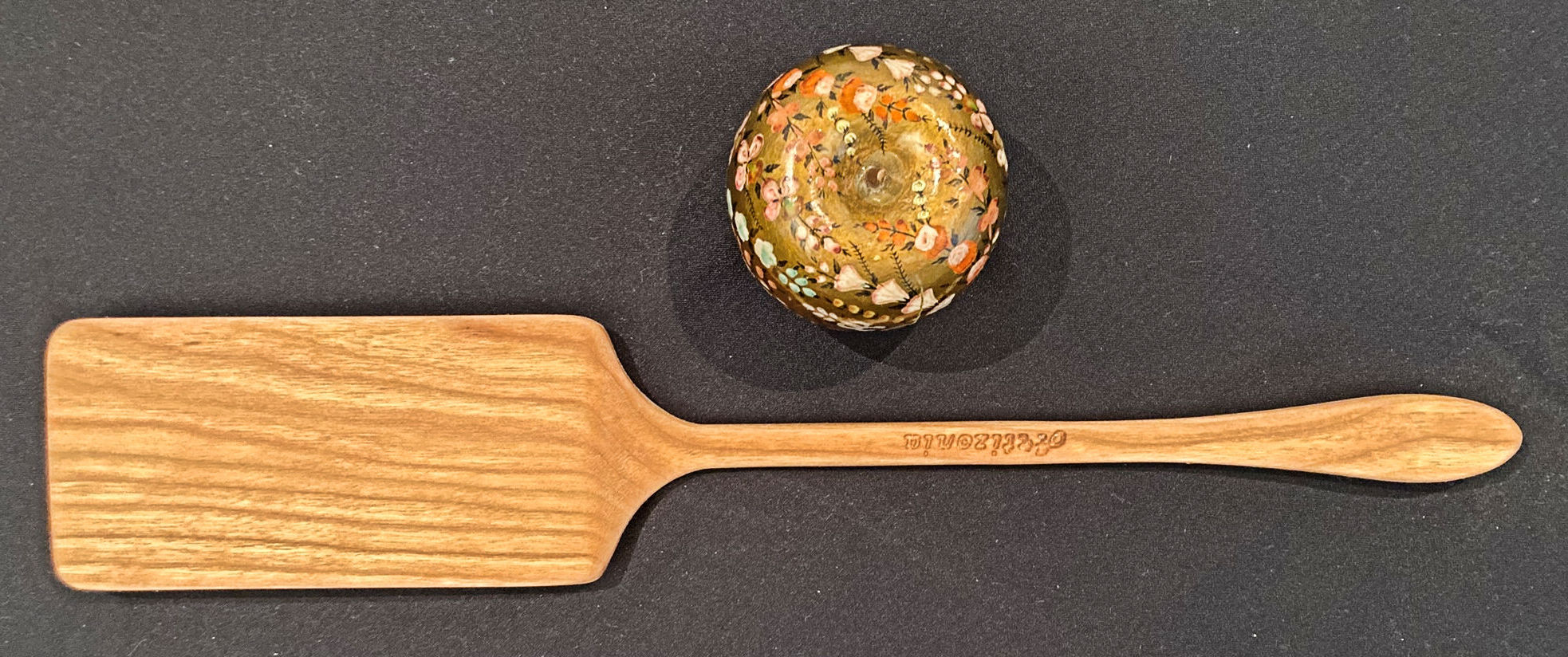 Spatula in African Sapele Mahogany