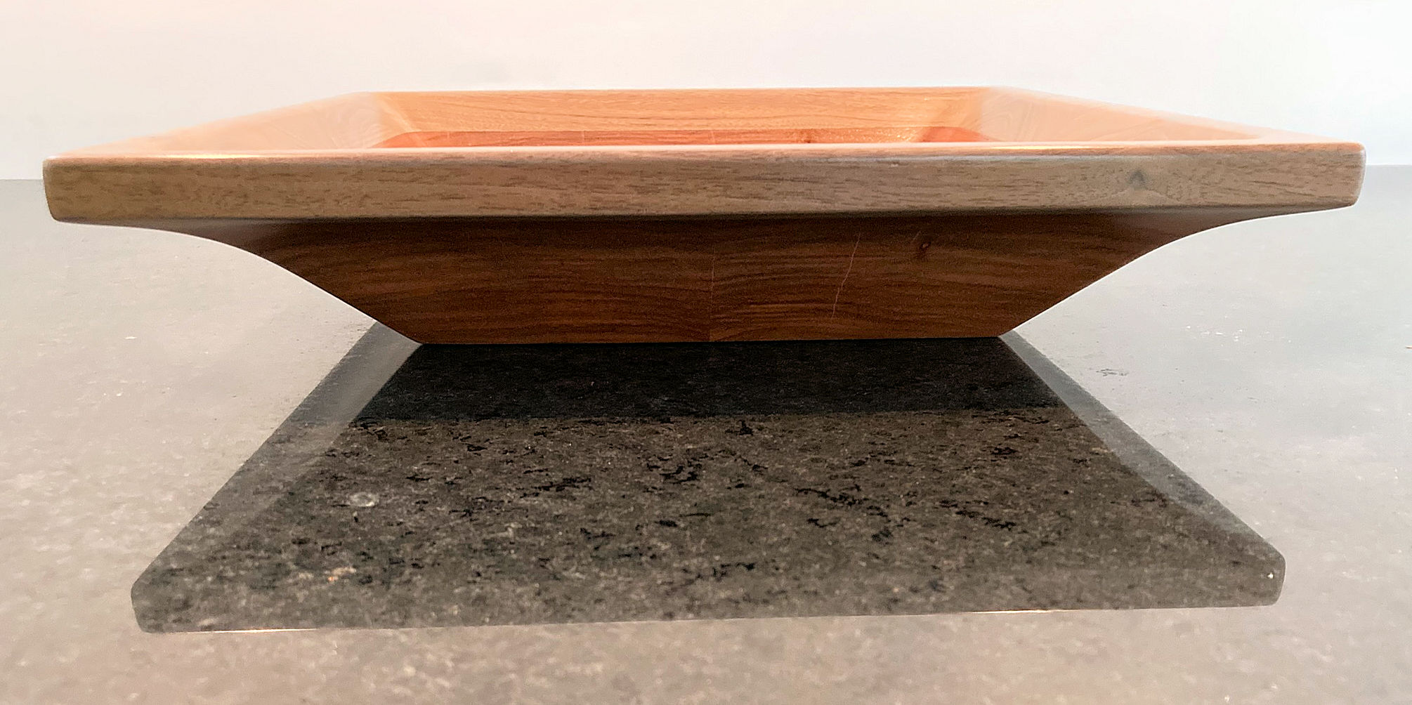 Centerpiece in Red Padauk & Walnut 