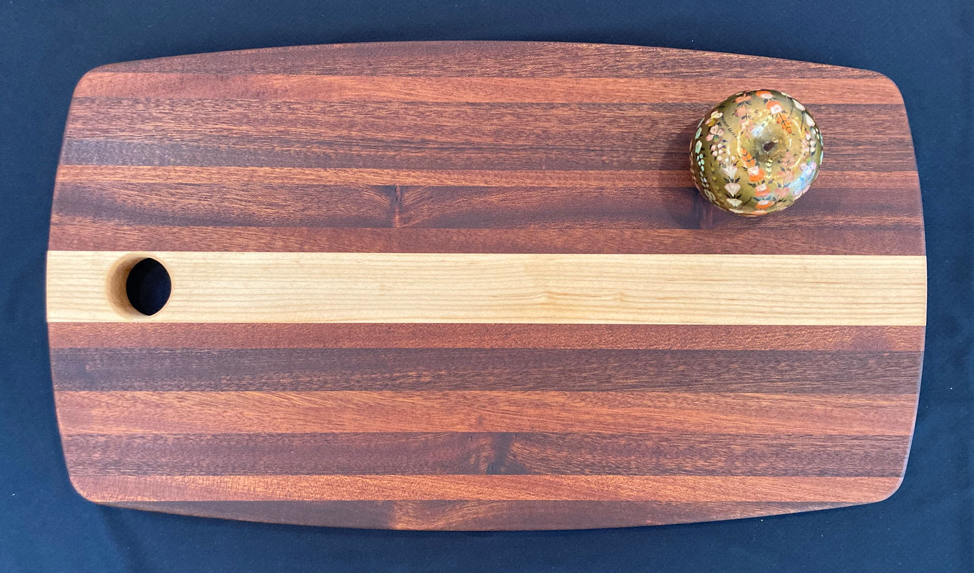 Charcuterie Board with Cut Handle Pockets
