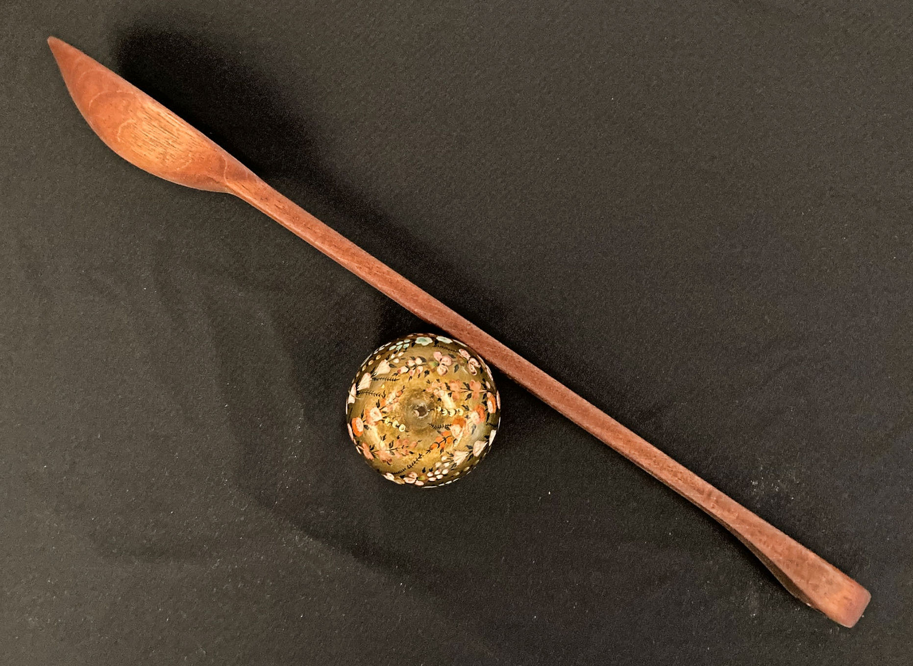 Spoon in Mahogany - Extra Long Handle & 2-Tbsp Bowl 