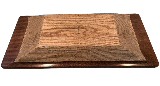 Centerpiece Bowl in Red Oak & Sapele Mahogany