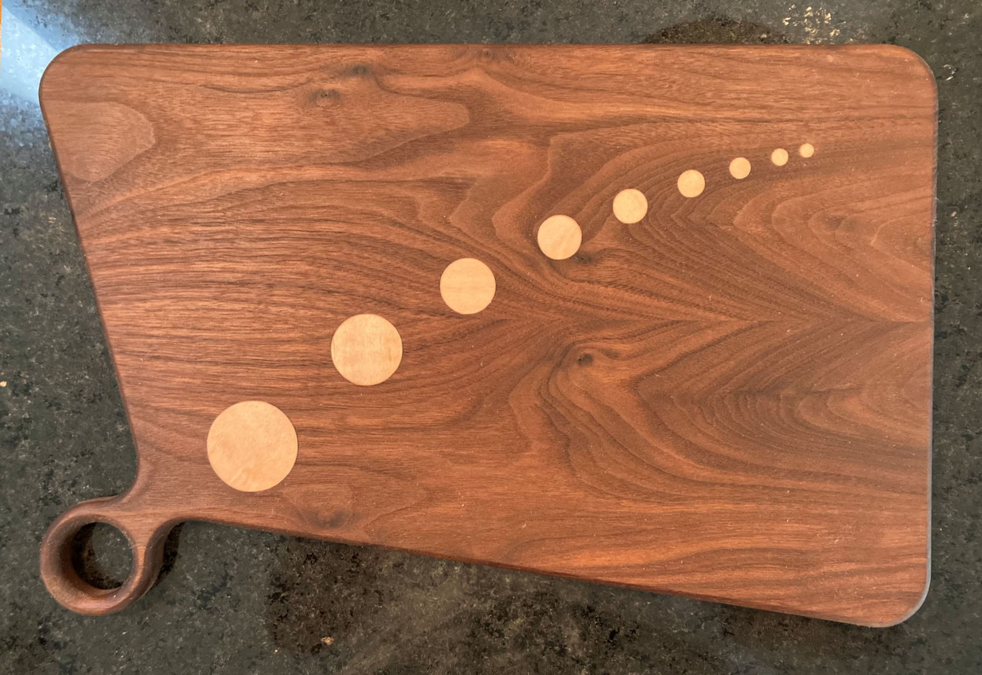 Charcuterie Board in Walnut and Maple