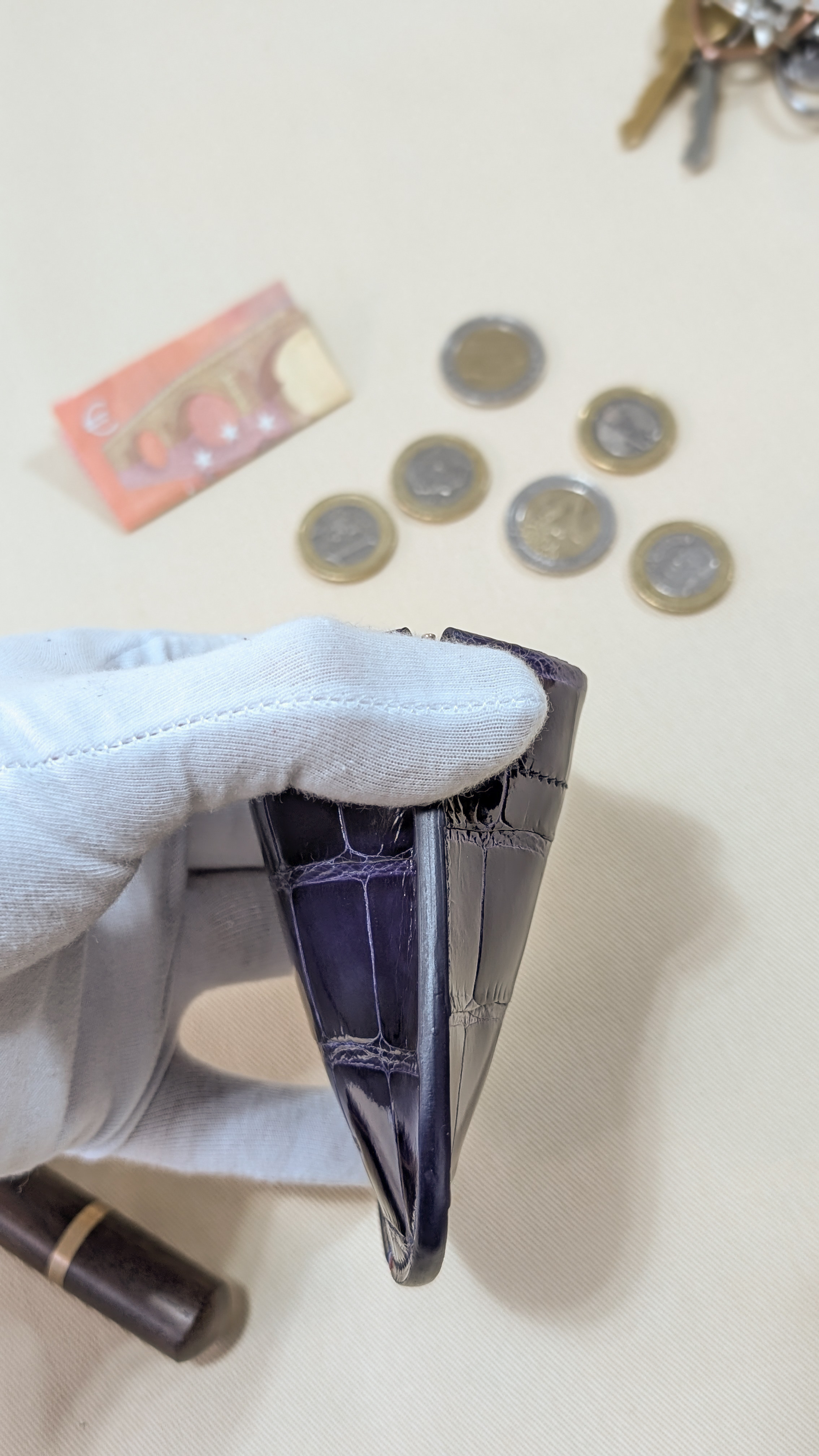 Porte-monnaie clic-clac