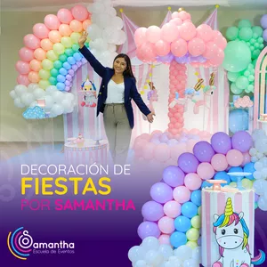 Curso Digital de Decoración de Fiestas