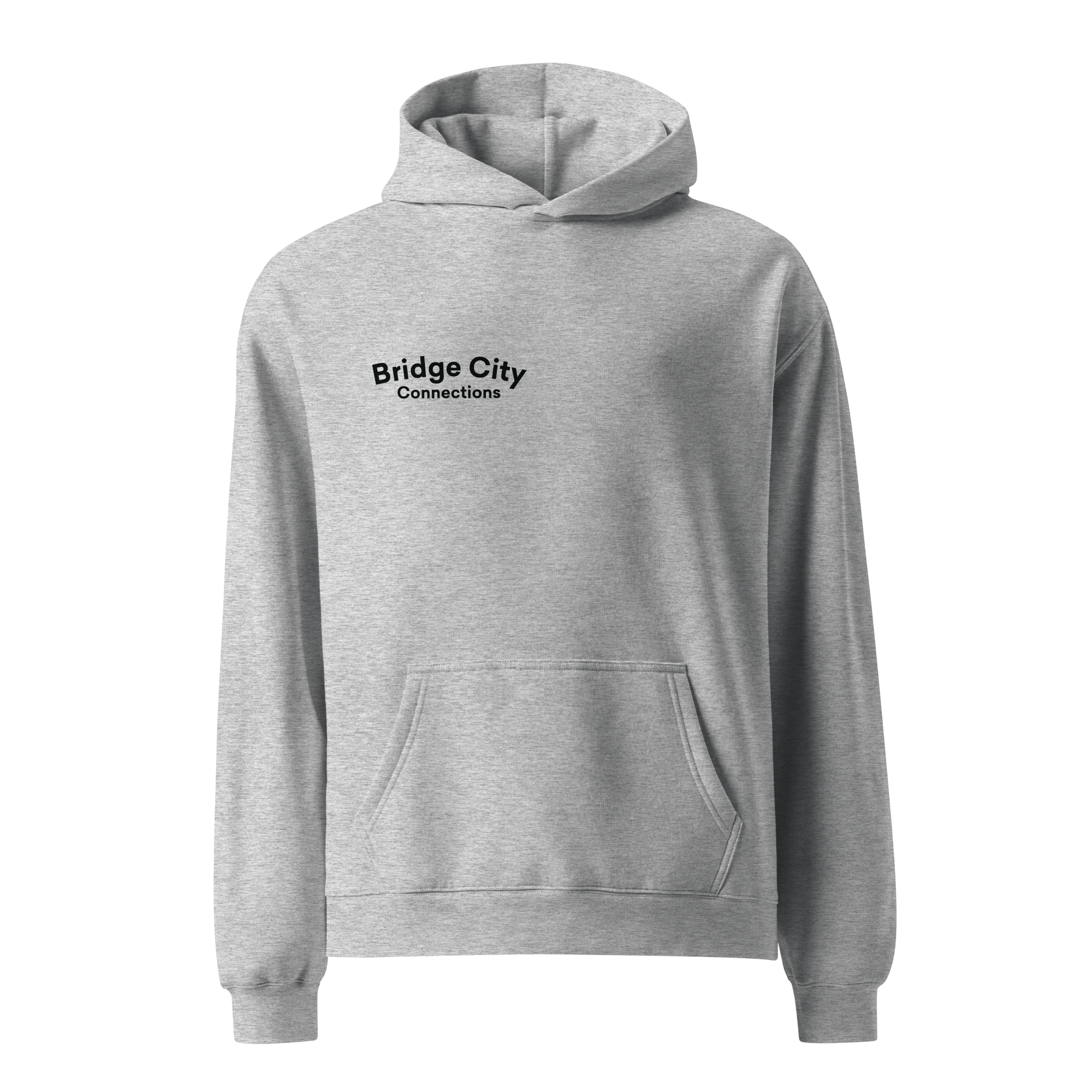 Bridge City Oversized Grey Hoodie