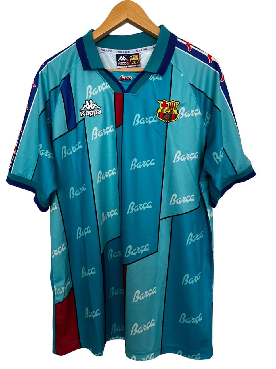 Maillot Ronaldo Numéro 9 - FC Barcelona 1996-1998 Exterieur