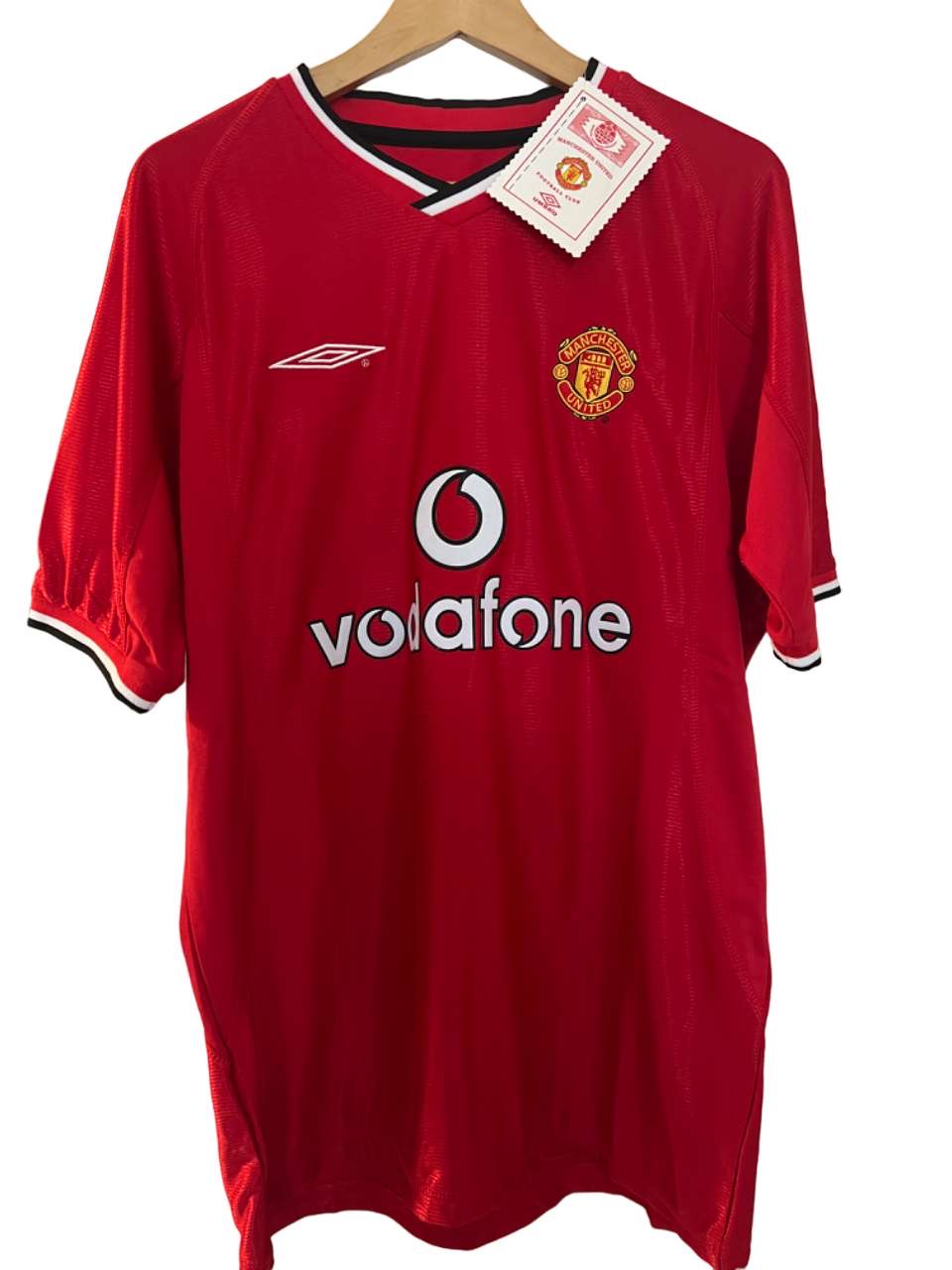 Maillot Beckham Numéro 7 - Manchester United 2000-2002